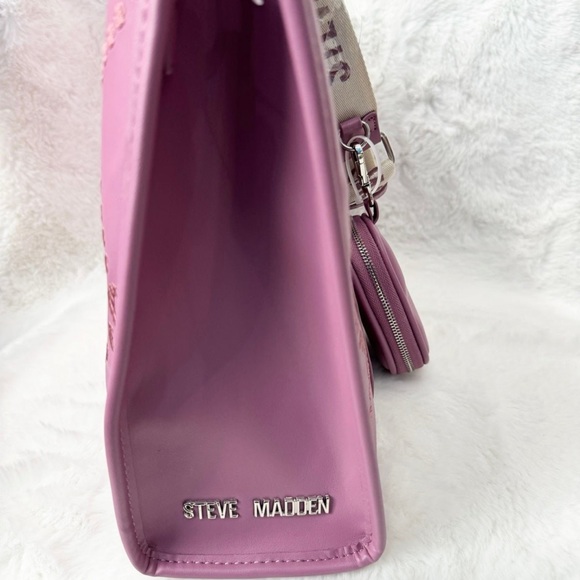 *NEW* Steve Madden Rose Bsantam Tote Crossbody Bag - Picture 4 of 7